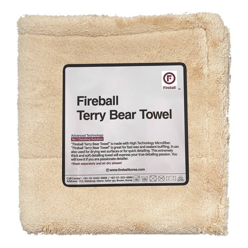 TERRY BEAR TOWEL 40x40