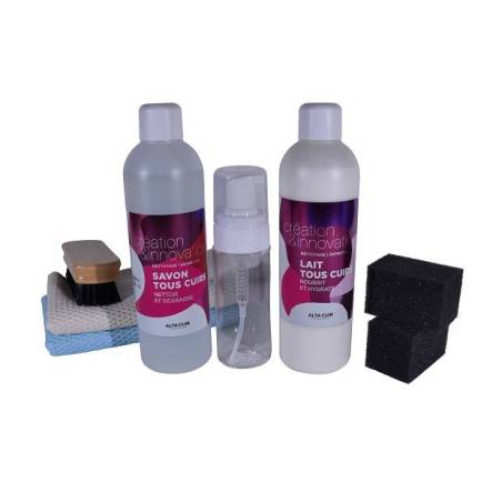 ALTA CUIR - PACK ENTRETIEN CUIR 500ml