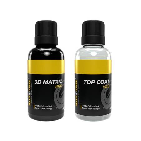 PACK 3D MATRIX PRO 50ml + TOP COAT 50ml (céramique 9H)