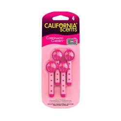 California Scents Vent Clip Coronado Cherry x4