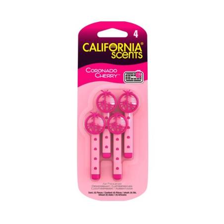 California Scents Vent Clip Coronado Cherry x4