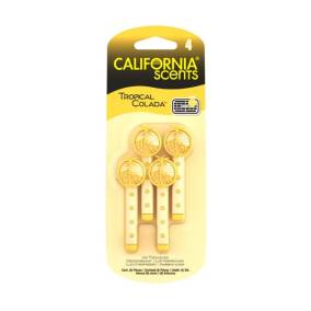 California Scents Vent Clip Tropical Colada x4