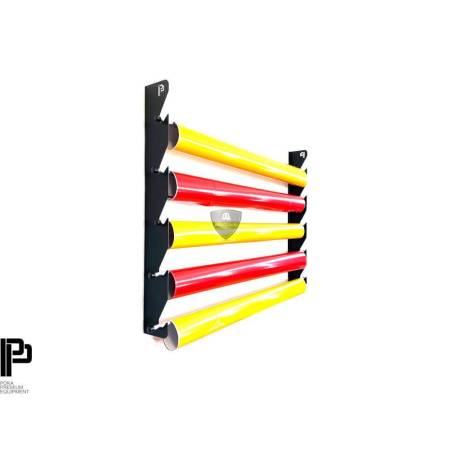 SUPPORTS + TUBES POUR 5 ROULEAUX (PPF, covering, film solaire)