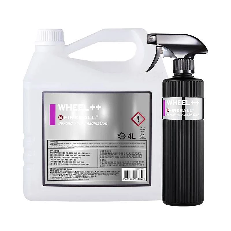 WHEEL + IRON (nettoyant jantes et décontaminant ferreux)