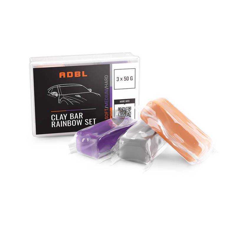 CLAY BAR RAINBOW SET 150g