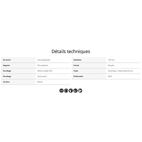 MIRKA - DISQUES ABRASIFS GALAXY 150mm