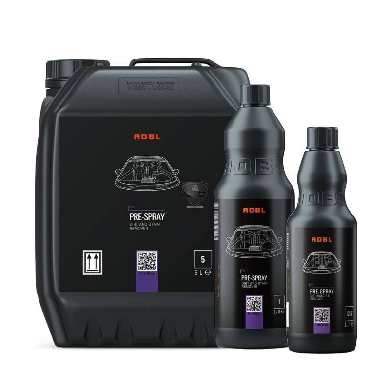 PRE-SPRAY (nettoyant textile et agent de rinçage) PRE-SPRAY (nettoyant textile et agent de rinçage)