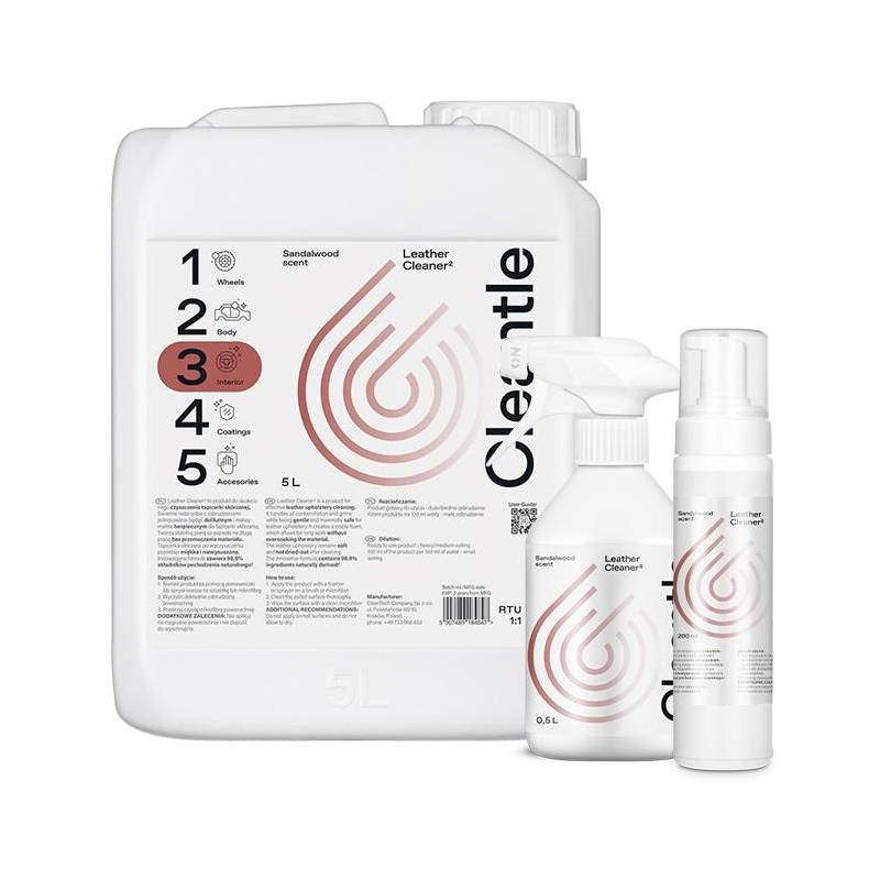 LEATHER CLEANER (bois de santal) LEATHER CLEANER (bois de santal)