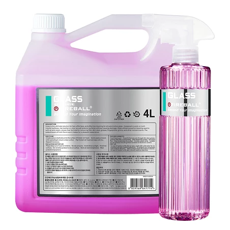 FIREBALL GLASS (nettoyant vitres voiture) 500ml & 4L