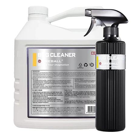 FIREBALL BUG CLEANER - nettoyant insectes voiture efficace 500 ml & 4 L