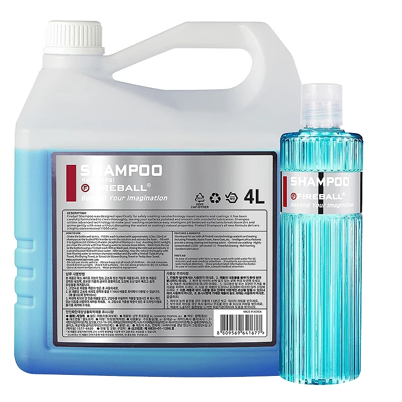 Fireball Tropical Green – shampoing voiture ultra concentré Fireball Tropical Green – shampoing voiture ultra concentré