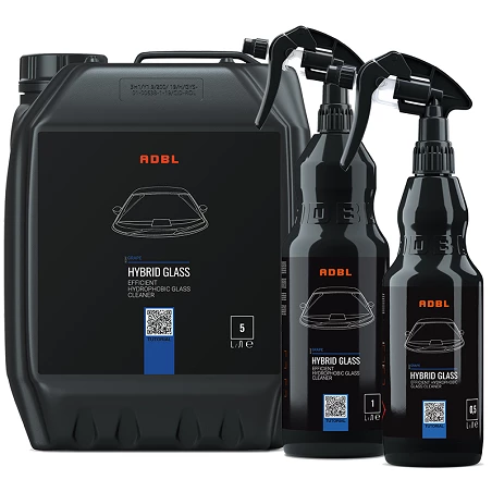Nettoyant vitres voiture Adbl Hybrid Glass - Technologie hybride haute sécurité - 500 ml, 1 L, 5 L