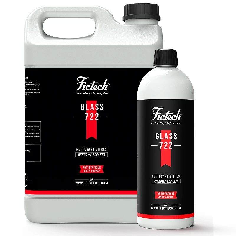 Fictech Glass 722 – Nettoyant vitres Concentré ultra économique