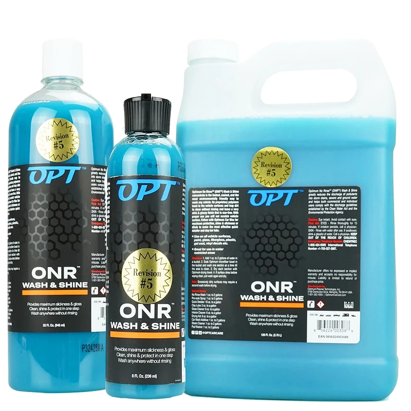 Optimum No Rinse Wash & Shine